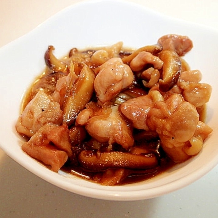 鶏もも肉と椎茸と玉ねぎの煮物 レシピ 作り方 By ぷ みぃまま 楽天レシピ